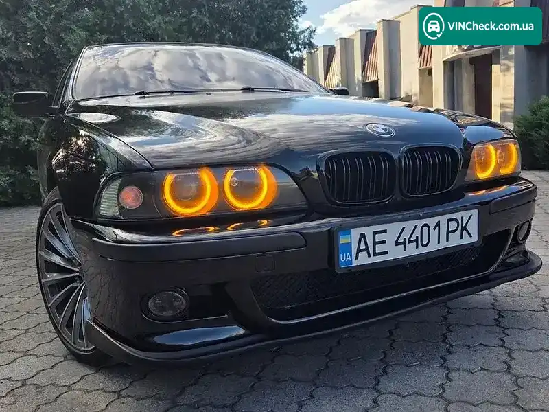 BMW 5 Series 2000, фото з оголошення 1 з 13, VIN WBADM11000GP18906