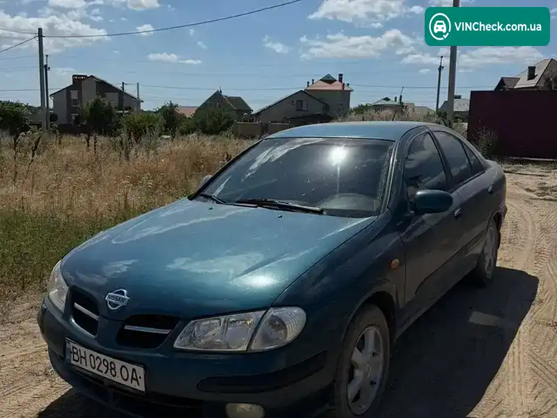 Nissan Almera 2002, фото з оголошення 2 з 18, VIN SJNBBAN16U0247549