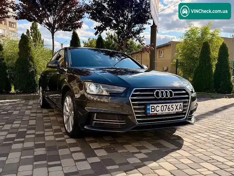 Audi A4 2016, фото з оголошення 2 з 20, VIN WAUGNAF44HN022241