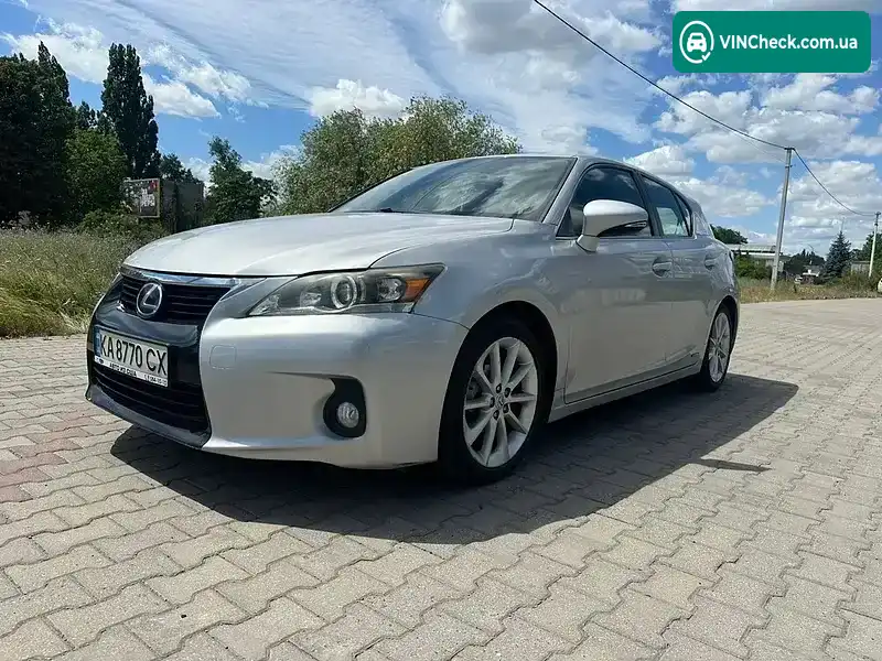 Lexus CT 2012, фото з оголошення 1 з 19, VIN JTHKD5BH6C2098780