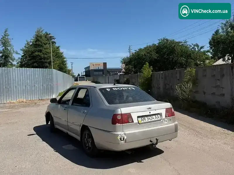 Chery Amulet 2008, фото з оголошення 2 з 3, VIN LVVDA11B38D055671
