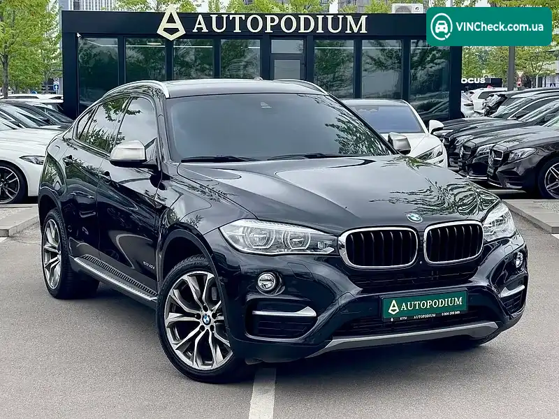 BMW X6 2017, фото з оголошення 1 з 20, VIN WBAKV4105H0U07689