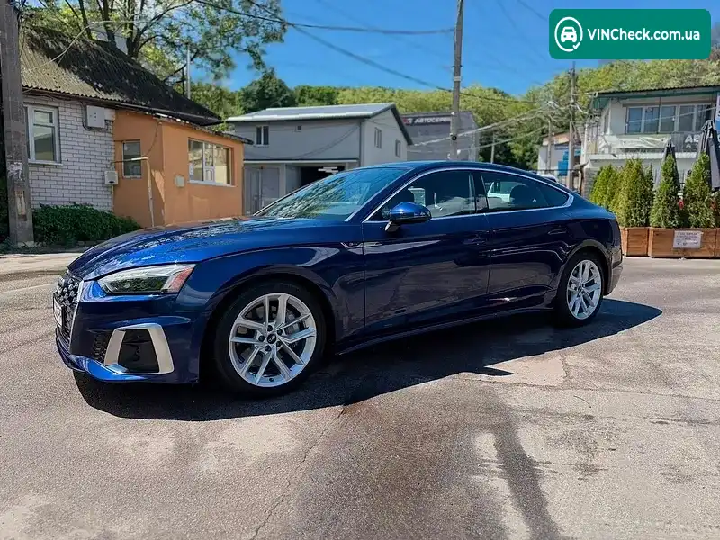 Audi A5 Sportback 2023, фото з оголошення 2 з 20, VIN WAUDACF50RA031028