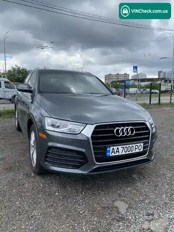 Audi Q3 2018, фото з оголошення 1 з 20, VIN WA1BCCFS3JR027386