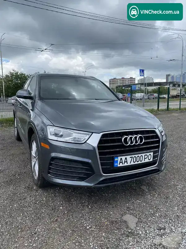 Audi Q3 2018, фото з оголошення 2 з 20, VIN WA1BCCFS3JR027386