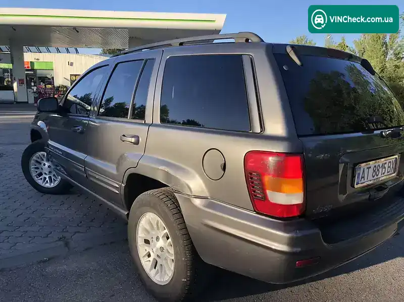 Jeep Grand Cherokee 2002, фото з оголошення 2 з 8, VIN 1J8G2E8A33Y503376