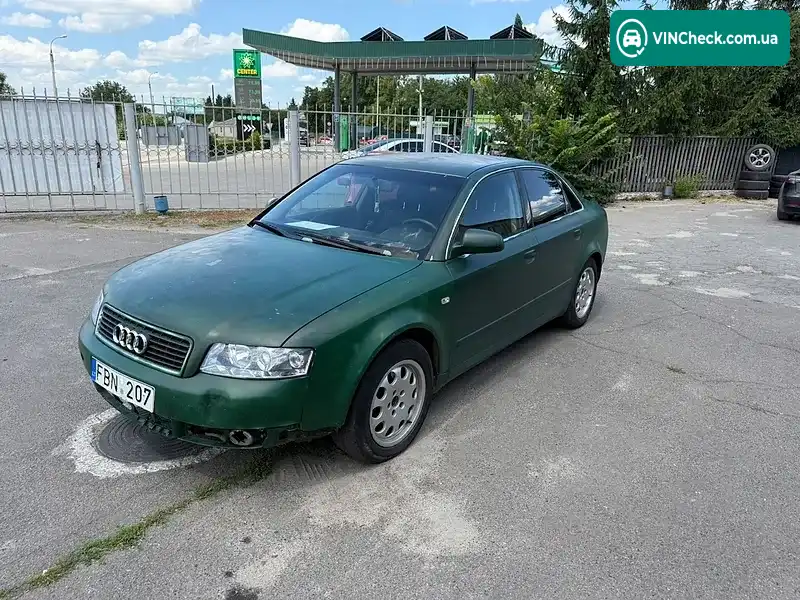 Audi A4 2002, фото з оголошення 1 з 7, VIN WAUZZZ8E52A027531