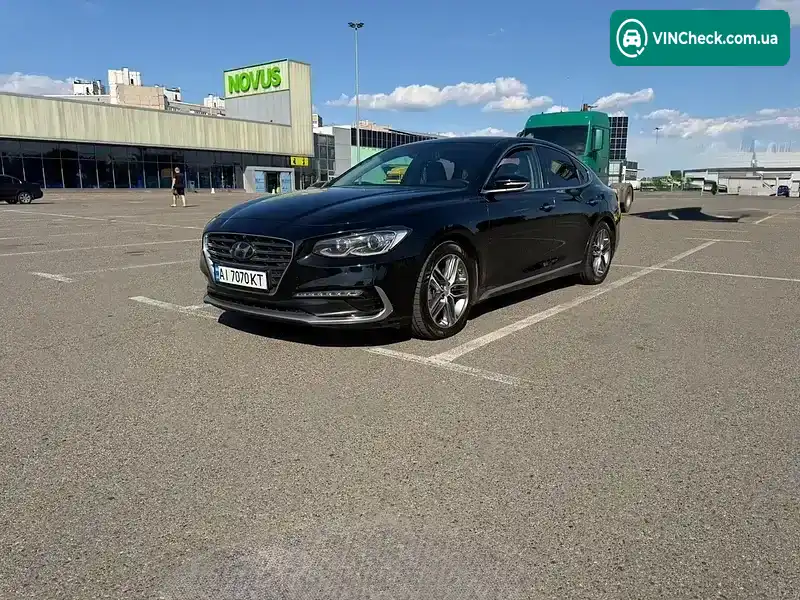 Hyundai Grandeur 2018, фото з оголошення 1 з 20, VIN KMHF241EBJA141852