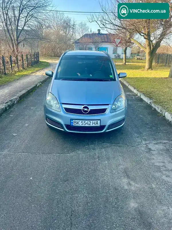 Opel Zafira 2007, фото з оголошення 2 з 9, VIN W0L0AHM756G058319