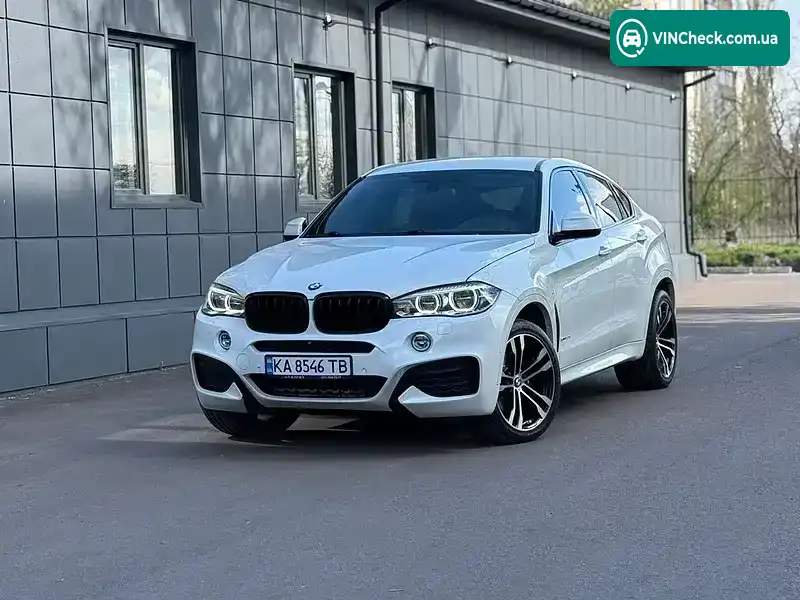 BMW X6 2018, фото з оголошення 1 з 20, VIN WBAKV210700Z83969