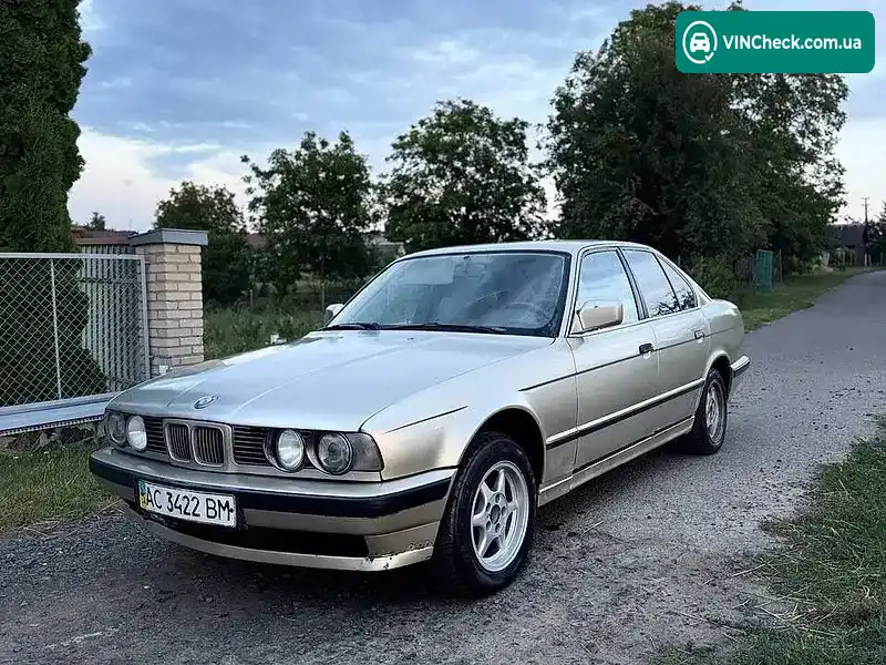 BMW 5 Series 1989, фото з оголошення 1 з 14, VIN WBAHB11040BB42776
