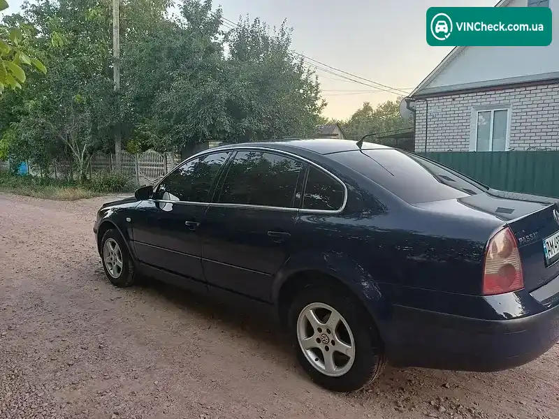 Volkswagen Passat 2001, фото з оголошення 2 з 12, VIN WVWZZZ3BZ1P100414