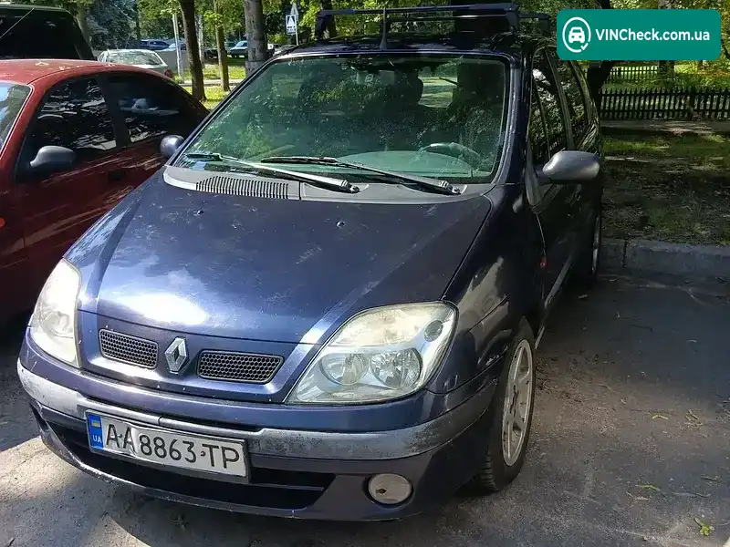 Renault Scenic 2000, фото з оголошення 1 з 11, VIN VF1JA1B0522459787