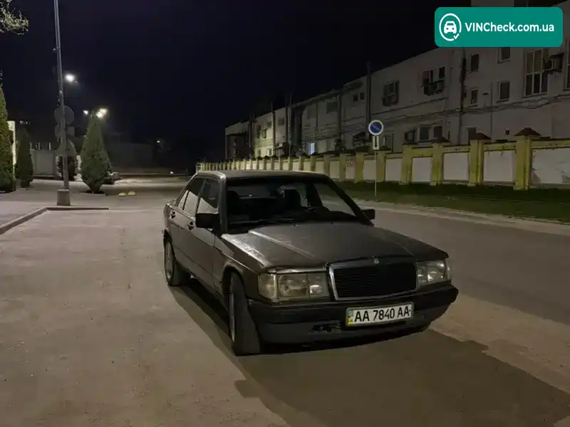 Mercedes-Benz 190 1983, фото з оголошення 1 з 8, VIN WDB20102410035322