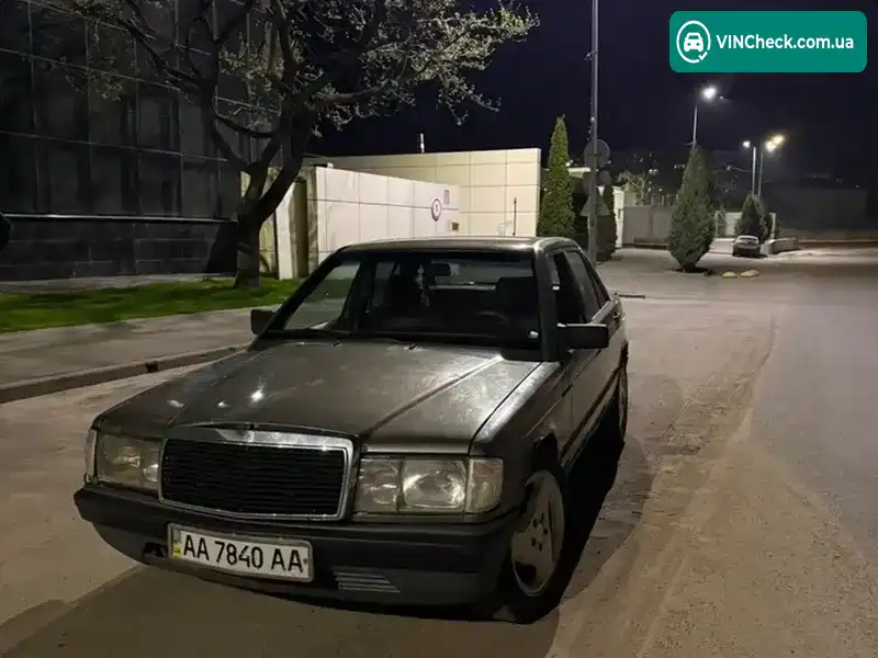 Mercedes-Benz 190 1983, фото з оголошення 2 з 8, VIN WDB20102410035322