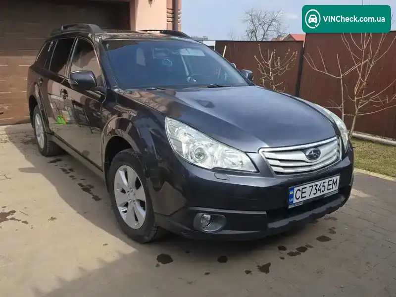 Subaru Outback 2011, фото з оголошення 1 з 21, VIN JF1BR9L95CG099641