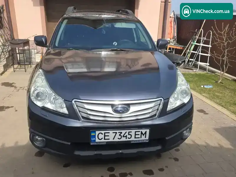 Subaru Outback 2011, фото з оголошення 2 з 21, VIN JF1BR9L95CG099641