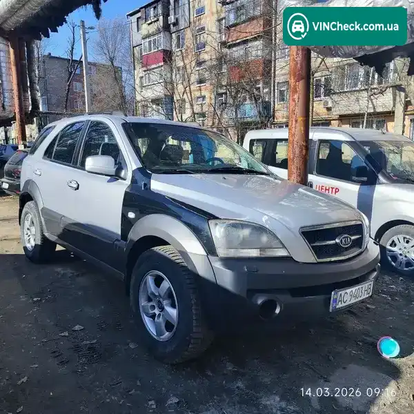 Kia Sorento 2004, фото з оголошення 2 з 17, VIN KNEJC521555425108