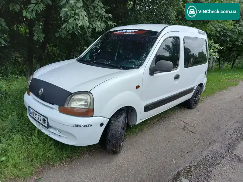 Renault Kangoo 2002, фото з оголошення 1 з 14, VIN VF1FC07AF27698666