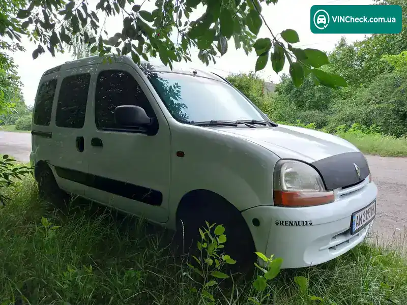 Renault Kangoo 2002, фото з оголошення 2 з 14, VIN VF1FC07AF27698666