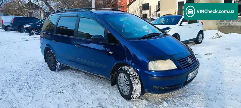 Volkswagen Sharan 2000, фото з оголошення 2 з 17, VIN WVWZZZ7MZ1V008369