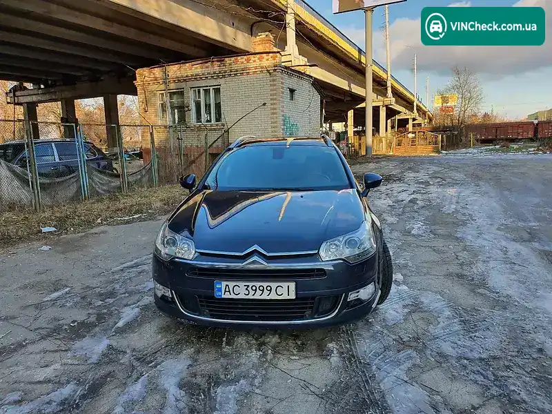 Citroen C5 2008, фото з оголошення 2 з 20, VIN VF7RWRHRJ54047932