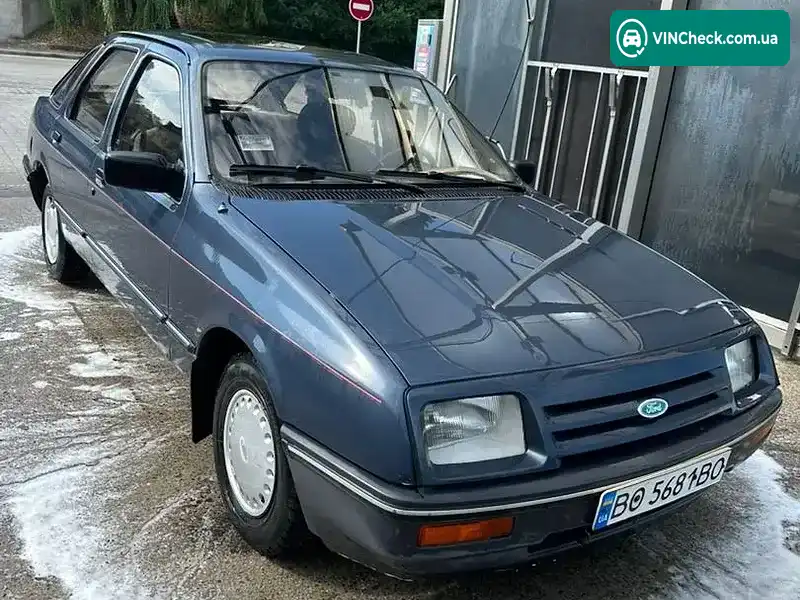 Ford Sierra 1986, фото з оголошення 1 з 12, VIN WF0AXXGBBAGJ79773