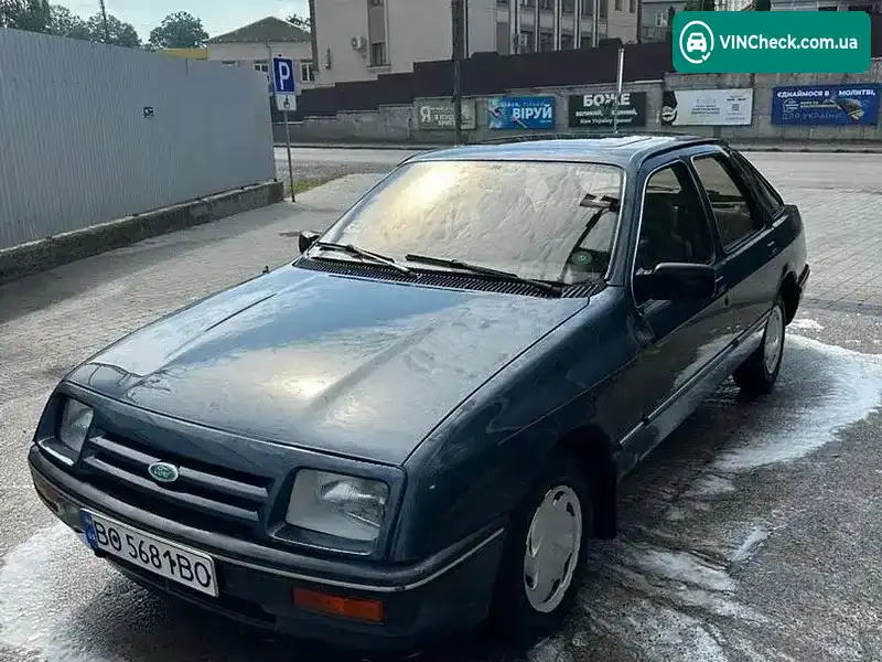 Ford Sierra 1986, фото з оголошення 2 з 12, VIN WF0AXXGBBAGJ79773