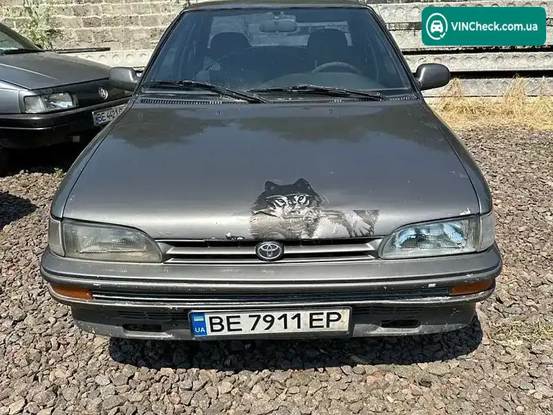 Toyota Corolla 1988, фото з оголошення 2 з 9, VIN JT1E0CE9000007063