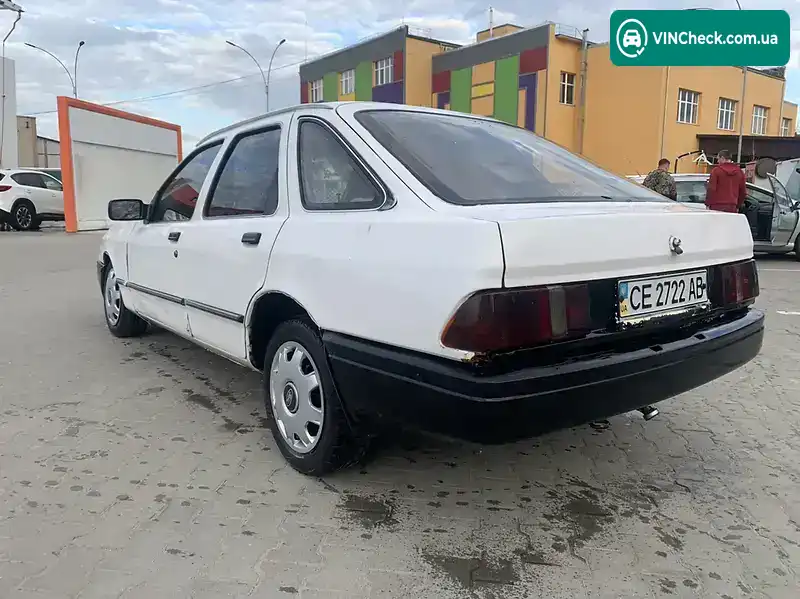 Ford Sierra 1986, фото з оголошення 2 з 10, VIN WF0AXXGBBAGR69881