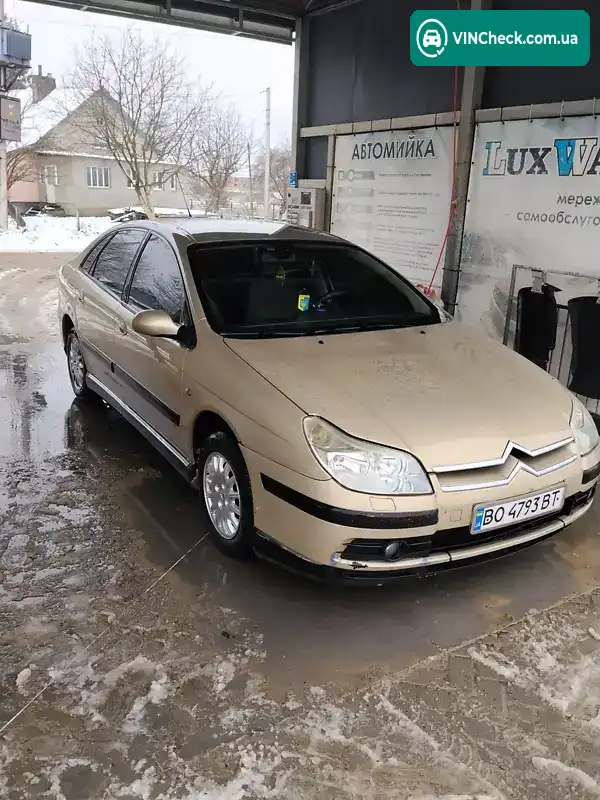 Citroen C5 2006, фото з оголошення 2 з 8, VIN VF7RCRHRH76765239