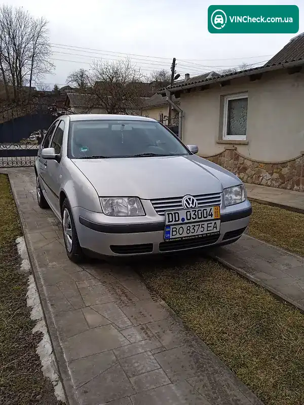 Volkswagen Bora 2000, фото з оголошення 1 з 20, VIN WVWZZZ1JZYW663927