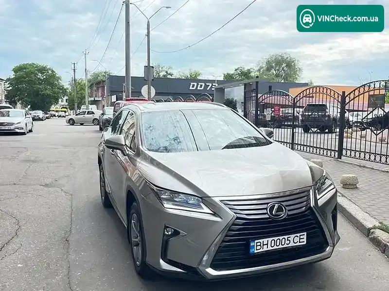 Lexus RX 2018, фото з оголошення 1 з 20, VIN JTJBAMCA502058575