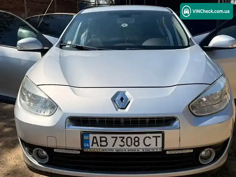 Renault Fluence 2012, фото з оголошення 1 з 7, VIN VF1LZBB0647803534