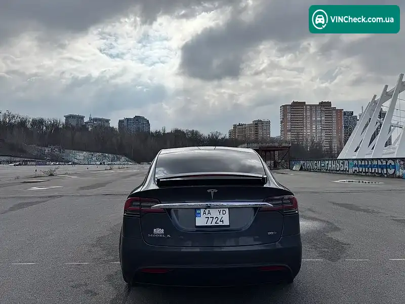 Tesla Model X 2017, фото з оголошення 2 з 9, VIN 5YJXCBE28HF046104