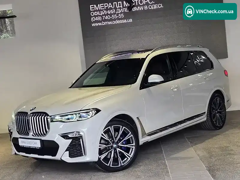 BMW X7 2019, фото з оголошення 2 з 21, VIN WBACW81090LS25425