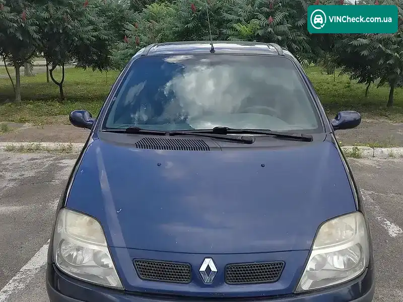 Renault Scenic 2001, фото з оголошення 1 з 11, VIN VF1JA0B0224220925