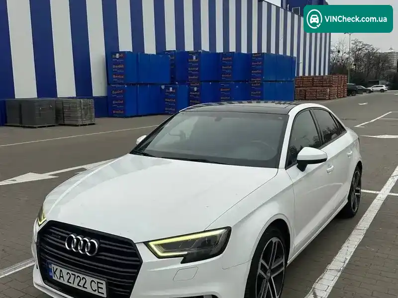 Audi A3 2018, фото з оголошення 1 з 12, VIN WAUB8GFF3J1094664