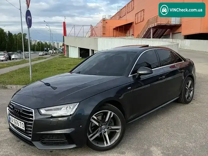 Audi A4 2018, фото з оголошення 1 з 7, VIN WAULMAF40JA157246