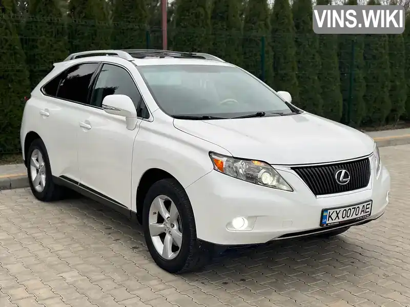 Lexus RX 2011, фото з оголошення 1 з 21, VIN 2T2BK1BA3BC089159