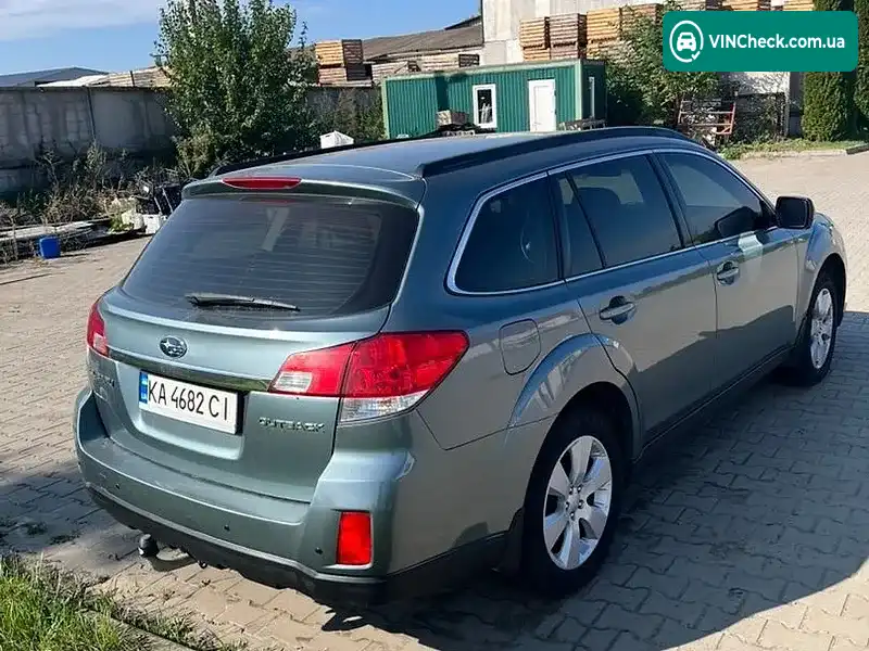 Subaru Outback 2010, фото з оголошення 2 з 13, VIN JF1BR9L95BG047926