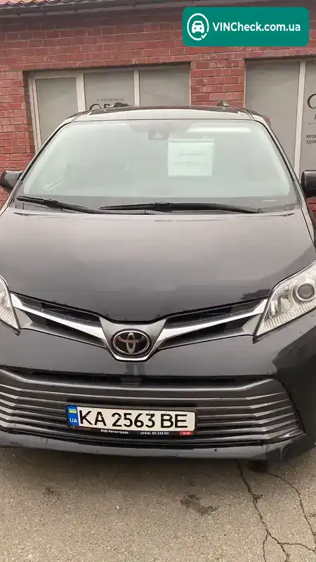 Toyota Sienna 2018, фото з оголошення 1 з 7, VIN 5TDDZ3DC5JS207690