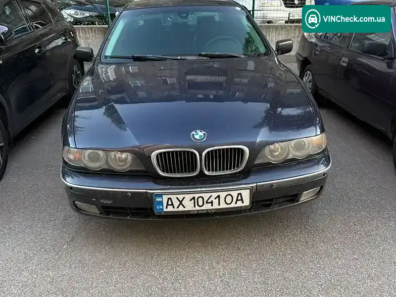 BMW 5 Series 2000, фото з оголошення 1 з 5, VIN WBADM41080GM07886
