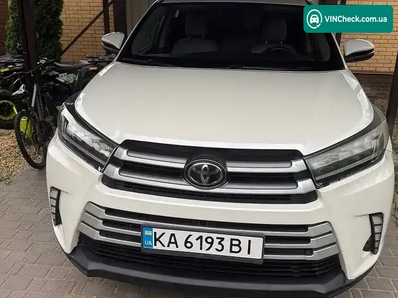 Toyota Highlander 2019, фото з оголошення 1 з 10, VIN 5TDZARFH1KS052615