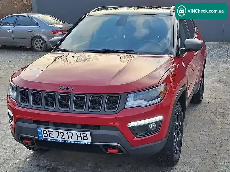 Jeep Compass 2020, фото з оголошення 1 з 13, VIN 3C4NJDDB1LT226951