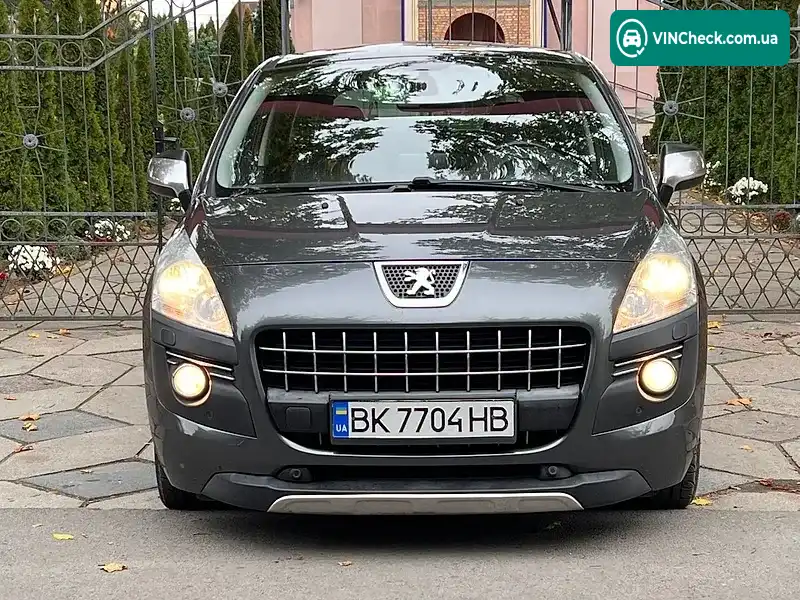 Peugeot 3008 2010, фото з оголошення 2 з 20, VIN VF30U9HZHAS215054