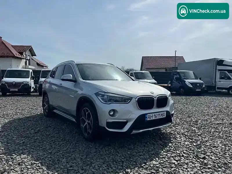 BMW X1 2018, фото з оголошення 1 з 20, VIN WBXHU7C34J5L08897