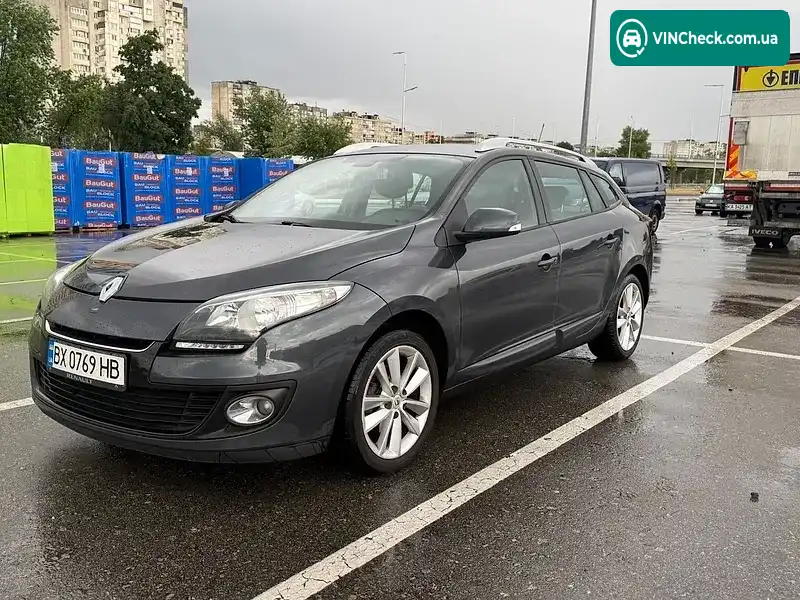 Renault Megane 2012, фото з оголошення 1 з 15, VIN VF1KZ140647921491