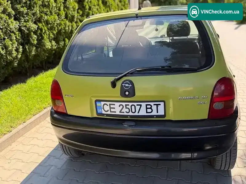 Opel Corsa 1999, фото з оголошення 2 з 8, VIN W0L0SBF08Y4041703