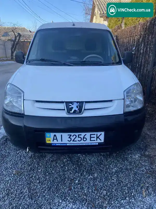 Peugeot Partner 2010, фото з оголошення 1 з 8, VIN VF3GBWJYBAX518304